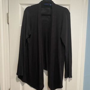 Apt 9 ribbed cardigan L black